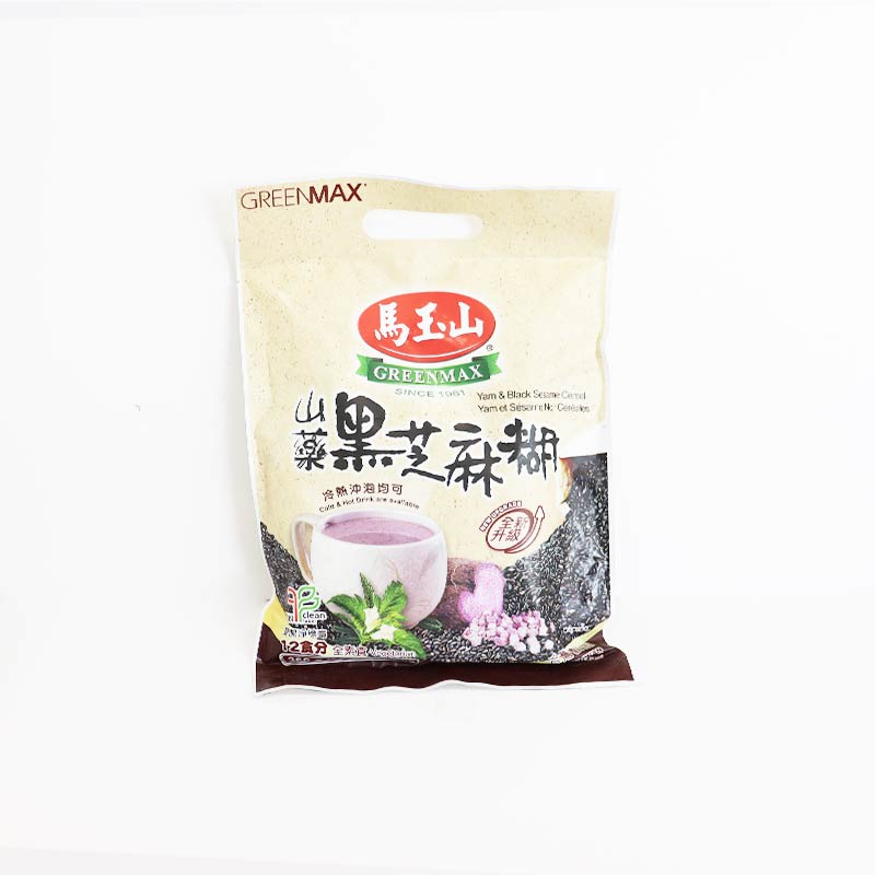 马玉山山药黑芝麻糊greenmax Yam Black Sesame Powder 華聯超市